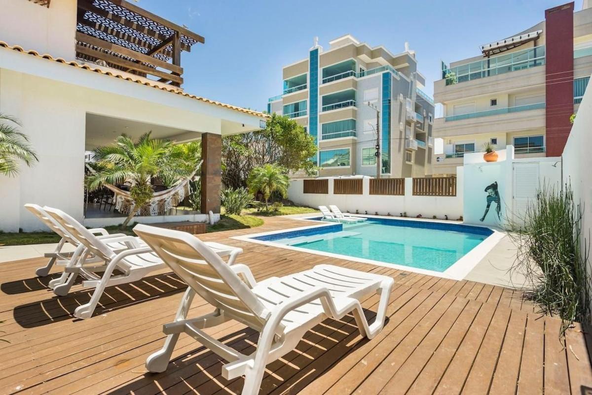 Casa Do Artista A 60M Do Mar, Piscina, 4 Quartos Bombinhas Exteriör bild